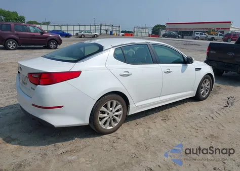 2014 Kia Optima Ex z USA, uszkodzony, nr VIN 5XXGN4A75EG325445